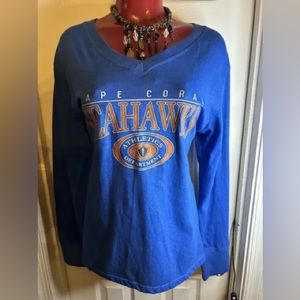 NEW OHIOPYLE- CAPE CORAL SEAHAWKS T-SHIRT - ATHLETICS DEPARTMENT -SIZE SMALL S